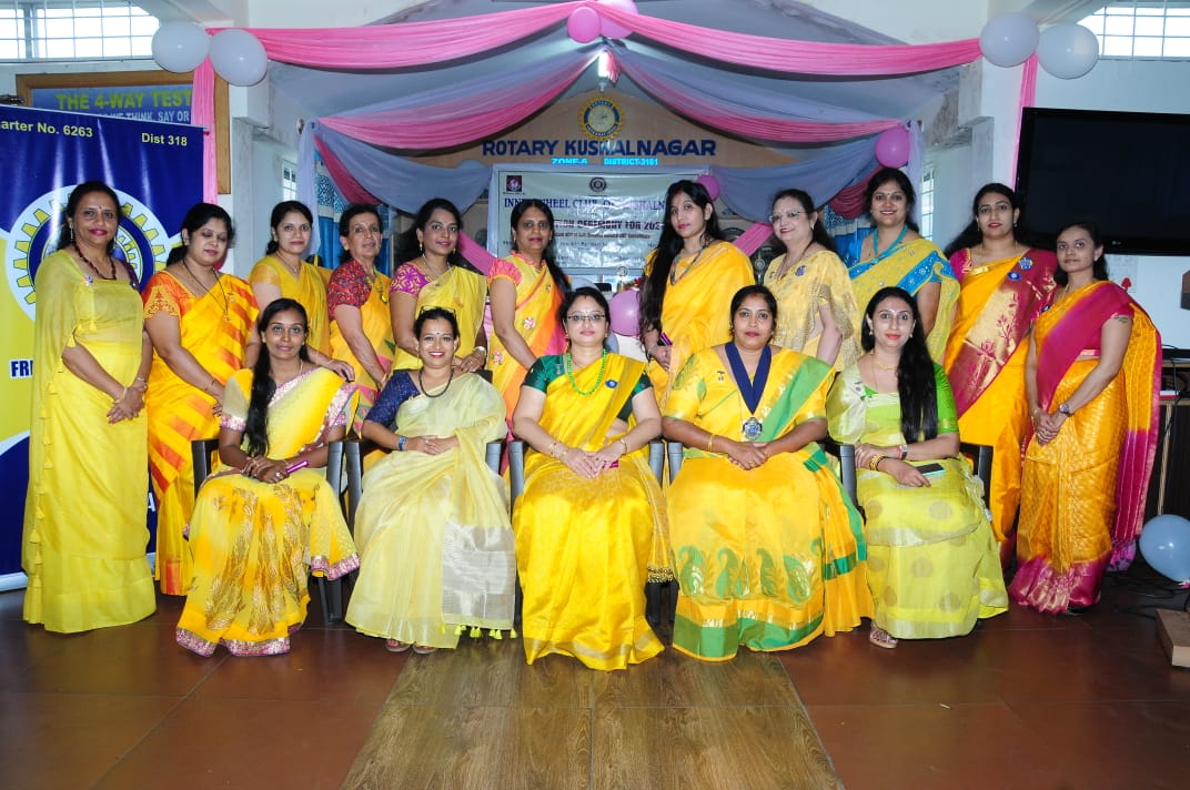 Inner Wheel Club's Saree Draping Class - The Covai Mail