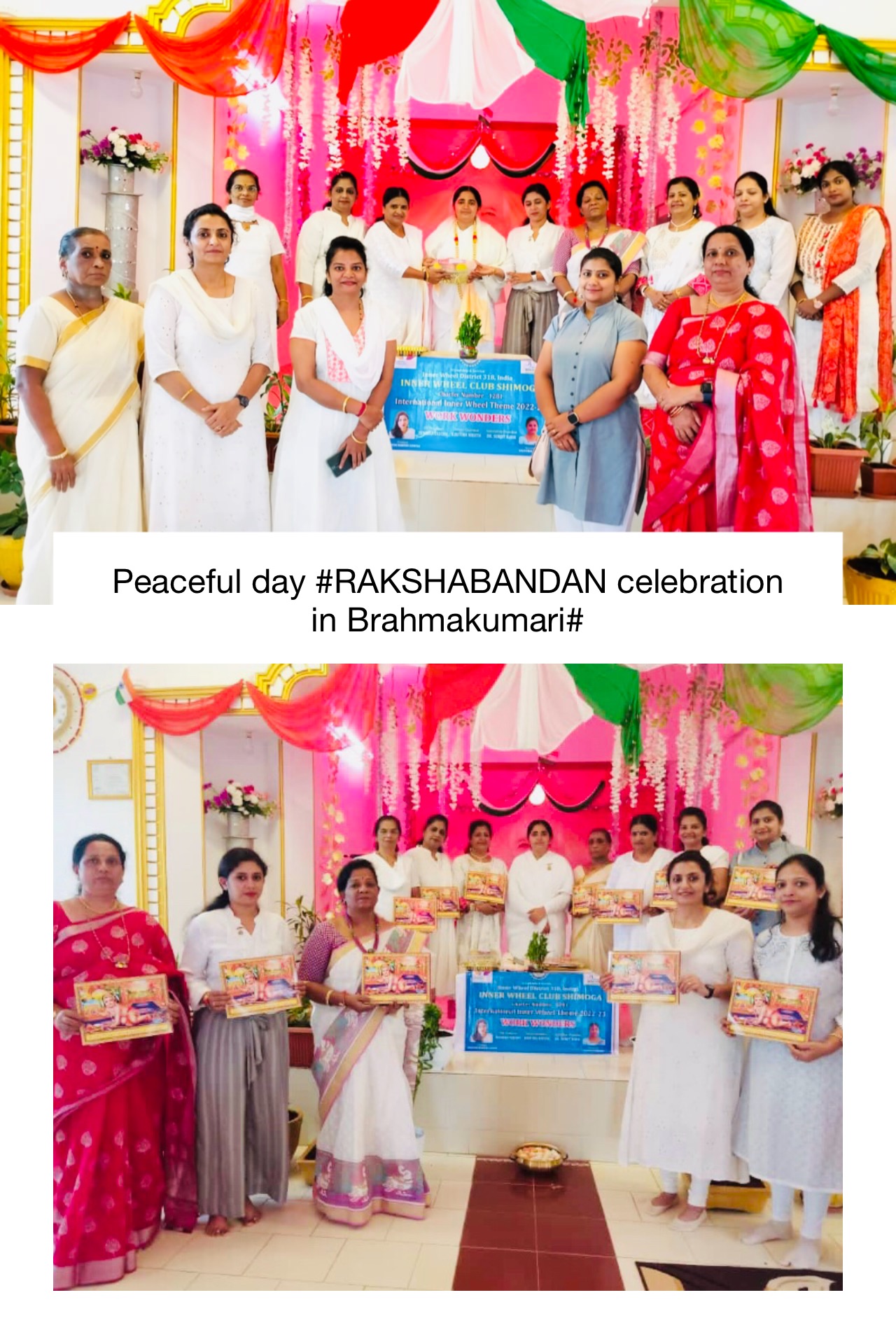 RAKASHANBANDAN CELEBRATION IN BRAHMAKUMARI