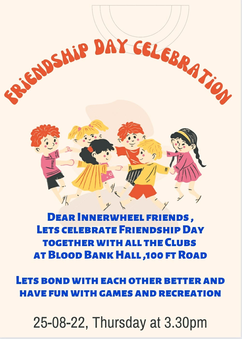 FRIENDSHIP DAY CELEBRATION